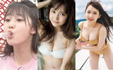 Erotic images of Kurumi Suzuki. F Cup Colossal Breasts Naughty Blow Face