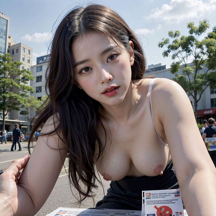 Ticket Girl AI Generated 57th image