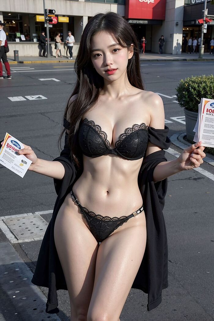 Ticket Girl AI Generated 6th image