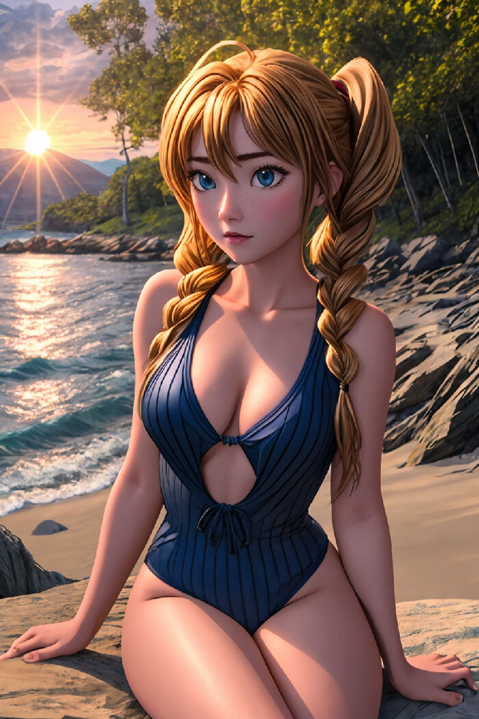Ravel Phenex DxD AI Generated 15th image