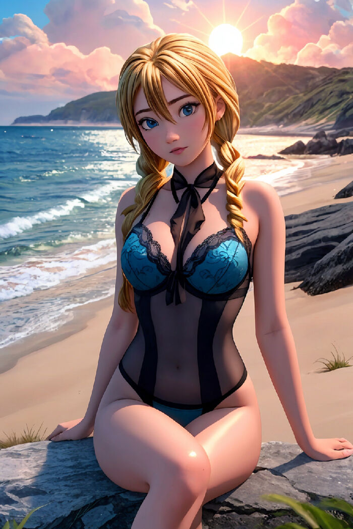 Ravel Phenex DxD AI Generated 32th image