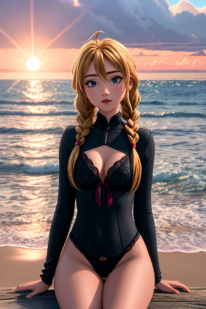 Ravel Phenex DxD AI Generated 35th image