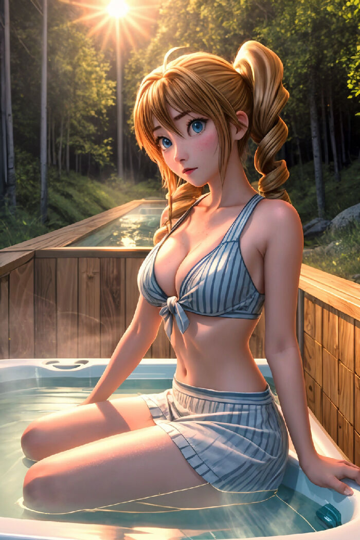 Ravel Phenex DxD AI Generated 5th image