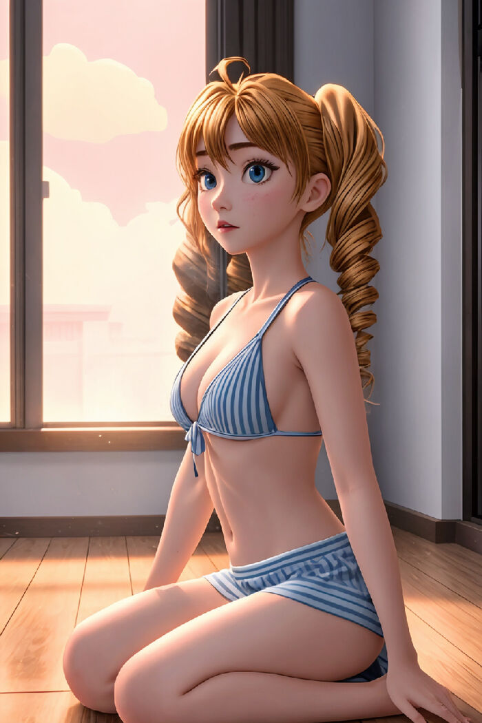 Ravel Phenex DxD AI Generated 9th image