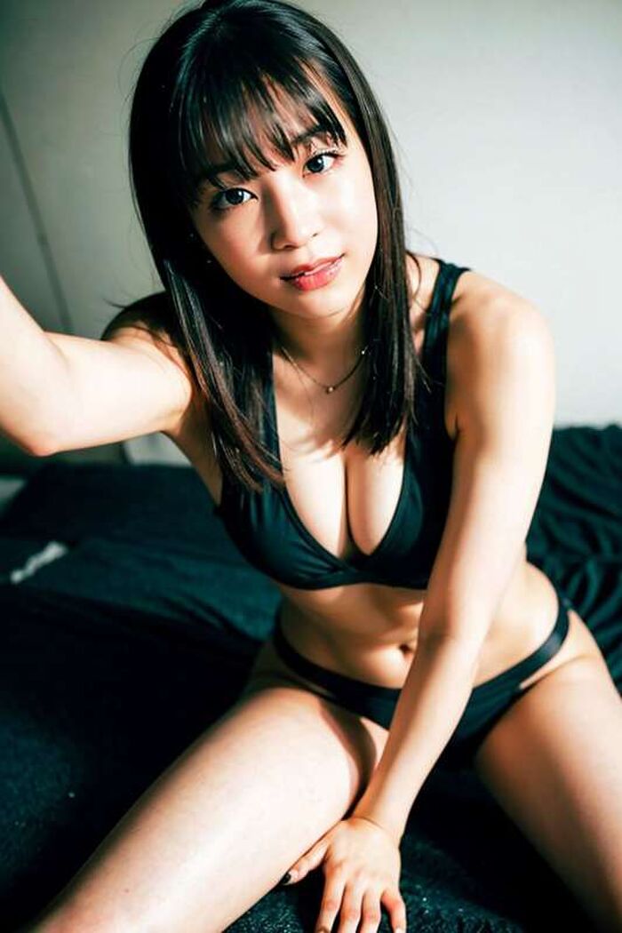 AI gravure idol 💕 with actress face AI Generated 2th image