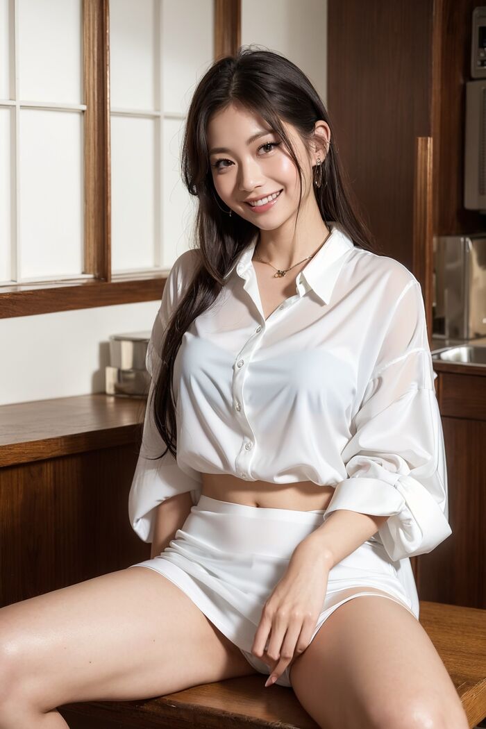 ★PATREON★ CIG AIphoto💖chilloutmix BRAV - White Shirt AI Generated 25th image