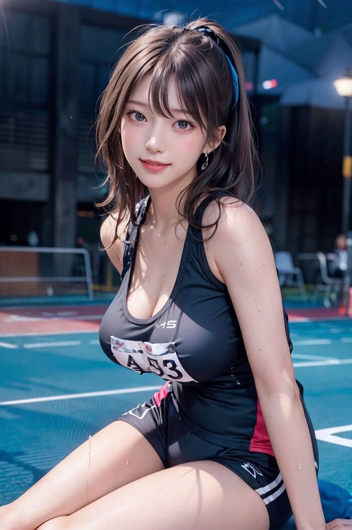 ★PATREON★ No-Ai - Track and Field AI Generated 7th image