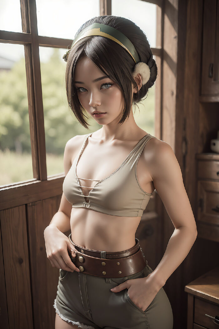 Avatar The Last Airbender-Toph Beifong AI Generated 2th image