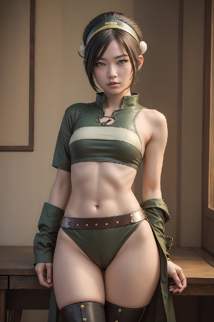 Avatar The Last Airbender-Toph Beifong AI Generated 6th image