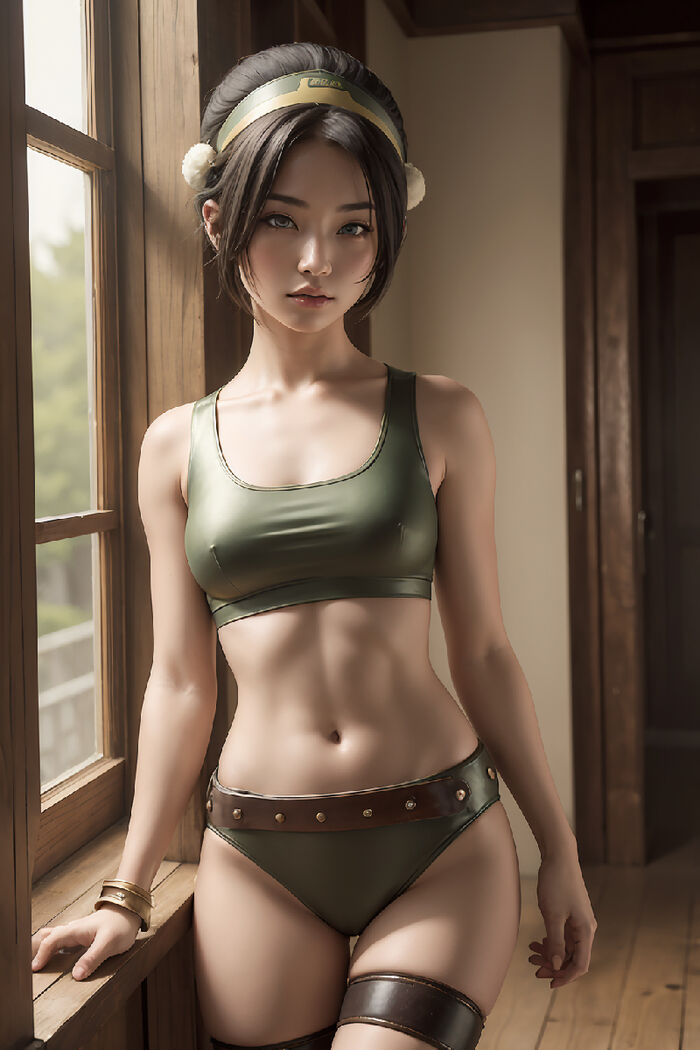 Avatar The Last Airbender-Toph Beifong AI Generated 9th image