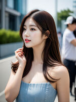 AI生成~xRica-a street photo shoot AI Generated