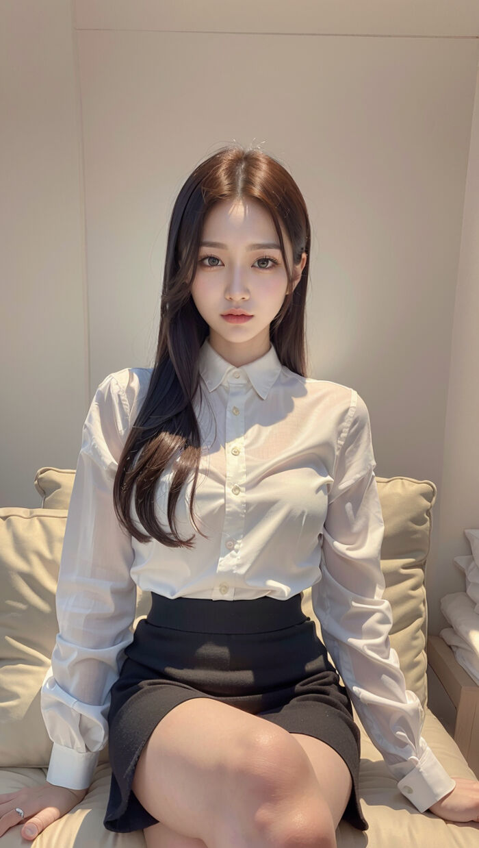 AI生成~AI FOR YOU ▶AFY-Shirt Black Skirt AI Generated 11th image