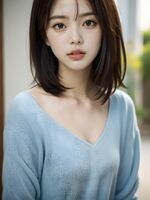 AI生成~xRica-A new face, profile shot AI Generated