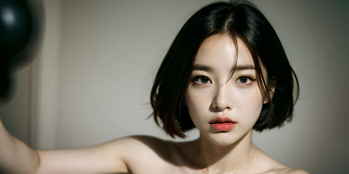AI生成~xRica-Movie-style girl AI Generated 2th image