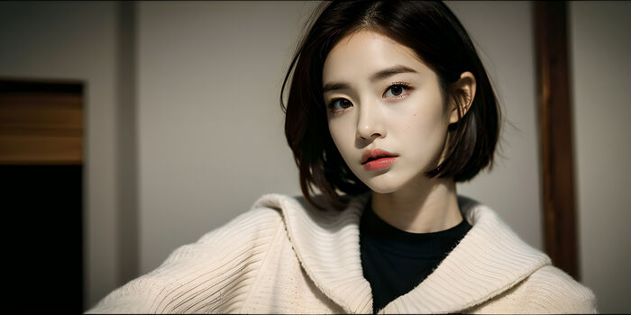 AI生成~xRica-Movie-style girl AI Generated 23th image