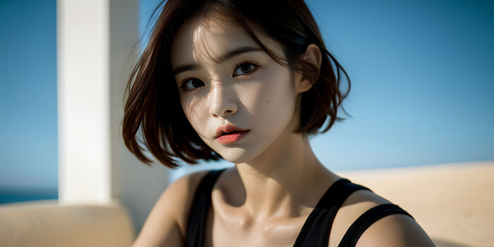 AI生成~xRica-Movie-style girl AI Generated 24th image