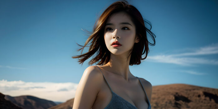 AI生成~xRica-Movie-style girl AI Generated 28th image