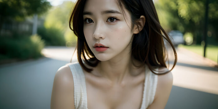 AI生成~xRica-Movie-style girl AI Generated 3th image
