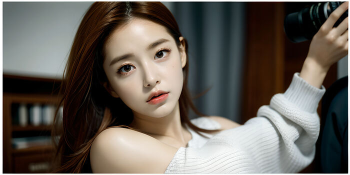 AI生成~xRica-Movie-style girl AI Generated 8th image