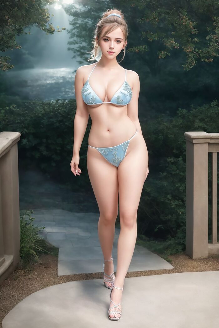 AIModel Vol.116 Ponytail AI Generated 2th image