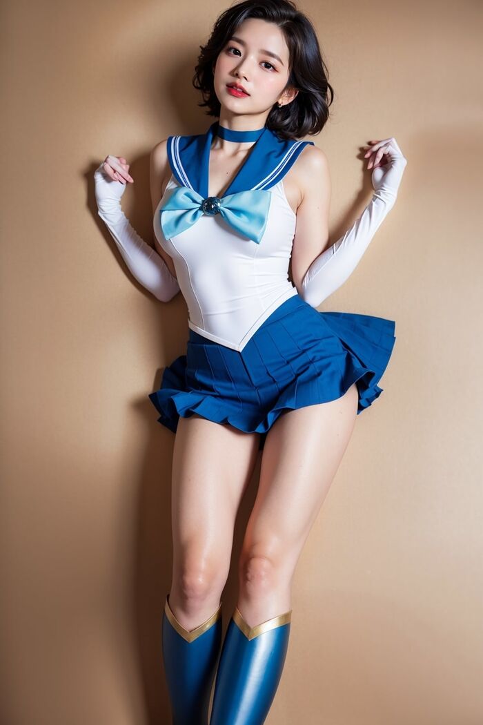 AI生成~AiMakeGirl-水野亜美（美少女戰士） AI Generated 10th image