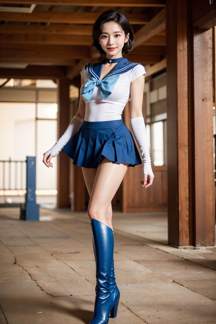 AI生成~AiMakeGirl-水野亜美（美少女戰士） AI Generated 11th image