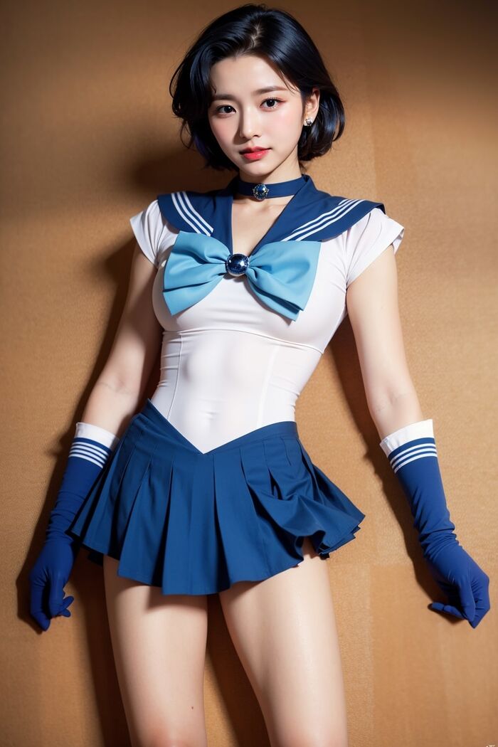 AI生成~AiMakeGirl-水野亜美（美少女戰士） AI Generated 12th image