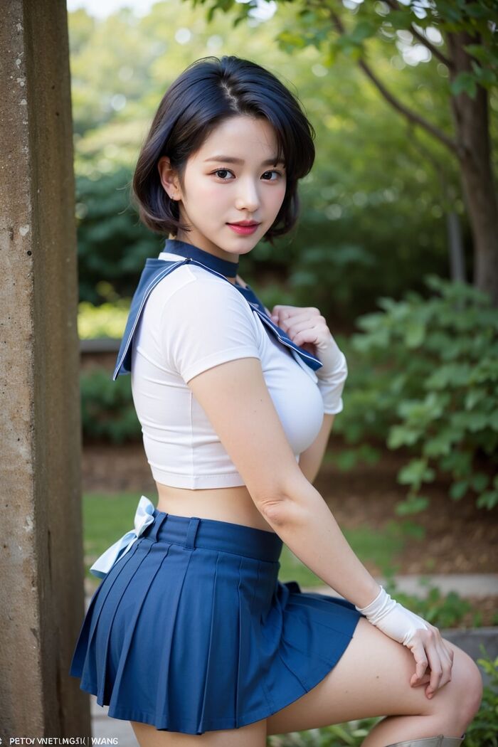 AI生成~AiMakeGirl-水野亜美（美少女戰士） AI Generated 17th image
