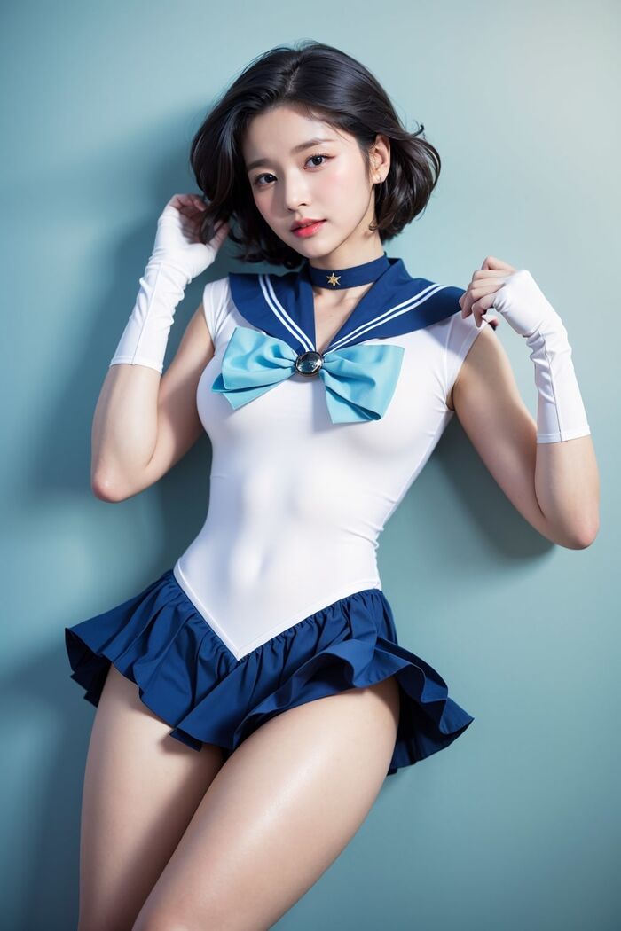 AI生成~AiMakeGirl-水野亜美（美少女戰士） AI Generated 7th image