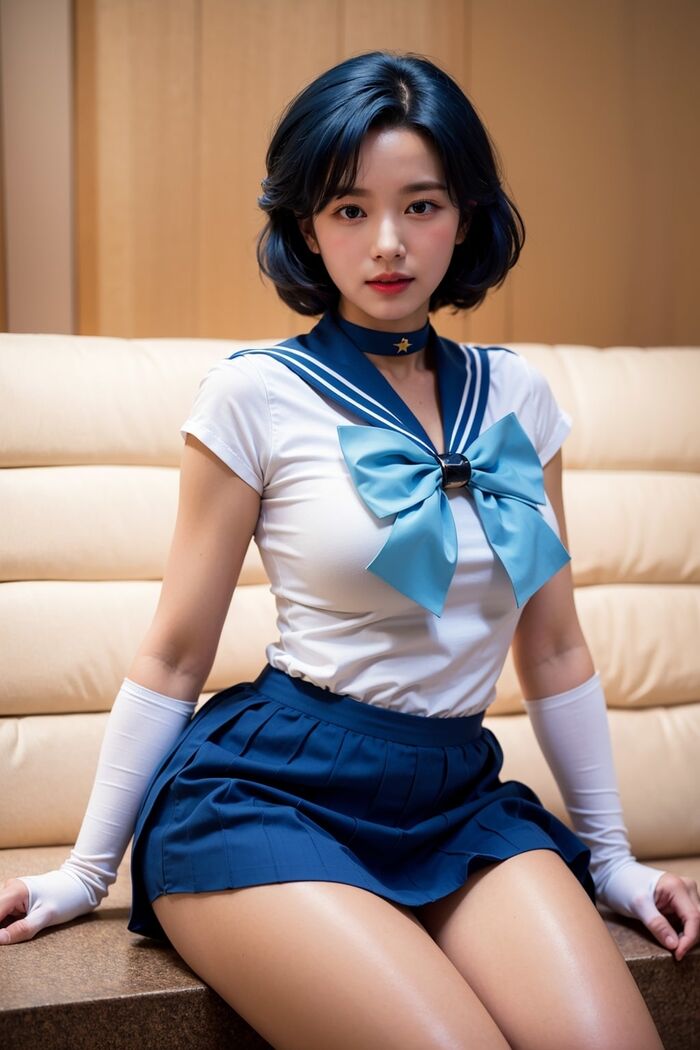 AI生成~AiMakeGirl-水野亜美（美少女戰士） AI Generated 8th image