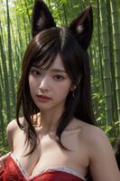 AI生成~AiMakeGirl-アリ(Ahri)（阿狸，英雄聯盟） AI Generated