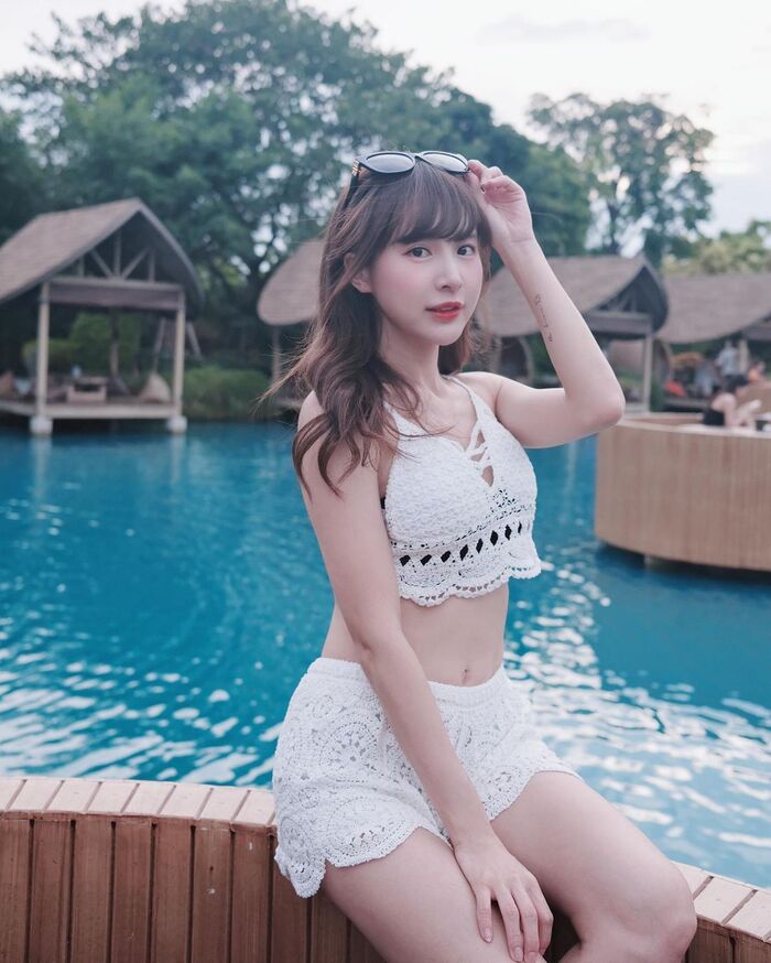 The ecstatic picture of Lotte's girl 'Meng Jie MJ' is unbearable! Round body exposed (10P) 2th image