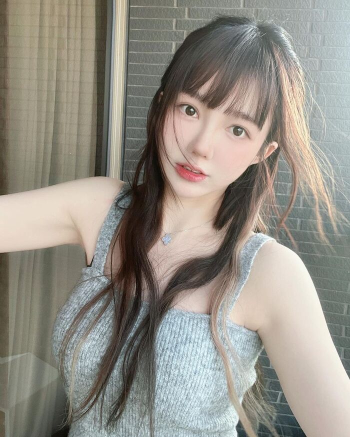 The girl 'Niniko' has proud beautiful breasts under her delicate face, and her whole body is super foul (10P) 9th image