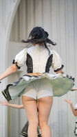 Erotic images from the perspective of the idol's buttocks