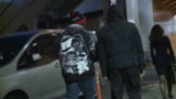 Unlimited immigrants in Japan!? rape GIF image of black people attacking office lady on the way home from work