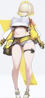 [Image] NIKKE's new character, erotic fat and flaming wwwwwwwwww crotch
