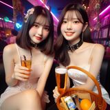 跟好姊妹唱個KTV AI Generated