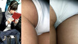 [eros2057 flipping close-up voyeur] JK of white P who is turned up on a crowded train that can not move and even the pores of the buttocks are taken in close-up [re-edit]